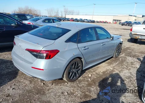 2024 Honda Civic Sport z USA, uszkodzony, nr VIN 2HGFE2F53RH546358